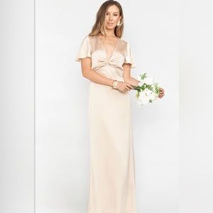 MUMU Rome Twist Gown- empire waist with a twist!